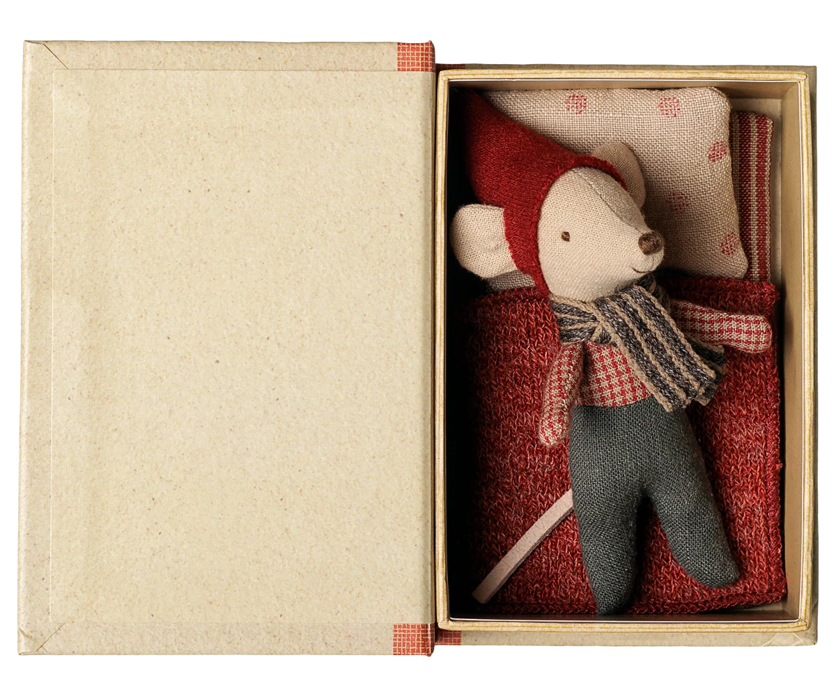 Christmas Mouse Baby in Book