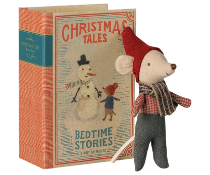 Christmas Mouse Baby in Book