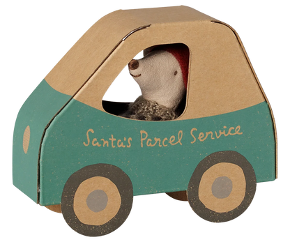 Christmas Little Brother in Car Box