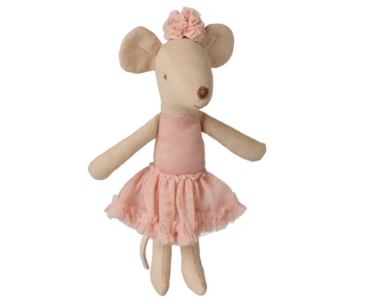 Big Sister Mouse Ballerina - Light Heather