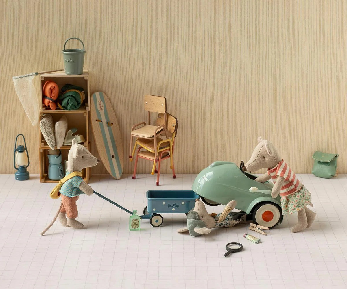 Mouse Wagon - Blue
