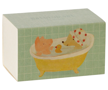 Mouse Bathtub Set - Yellow