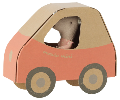 Driver Little Sister in Car Box
