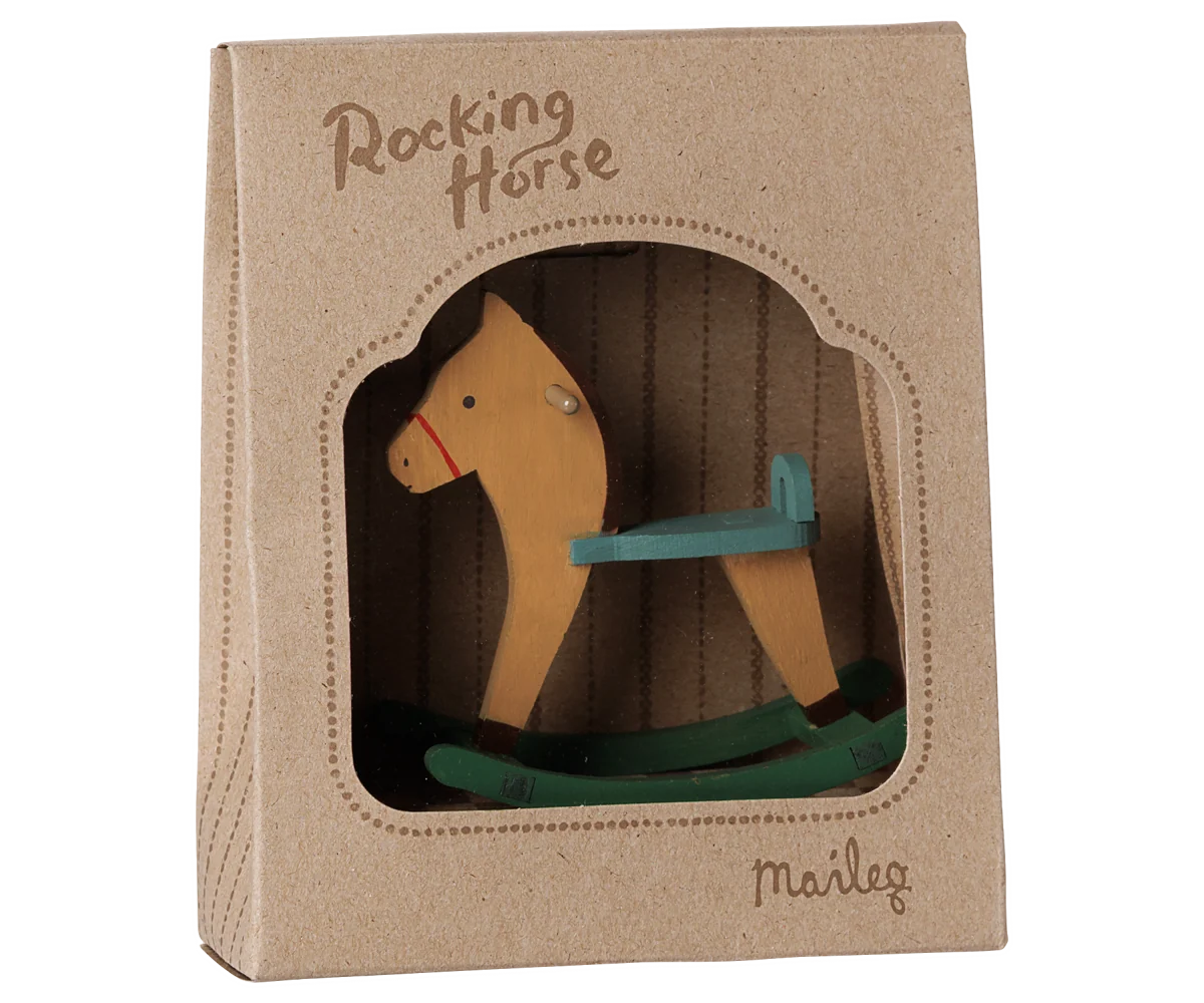 Mouse Rocking Horse - Light Brown