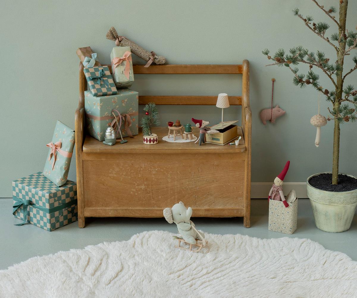 Christmas Mouse Baby in Book