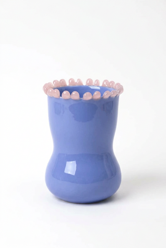 CAMILLE VASE - PERIWINKLE