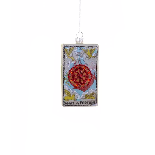 TAROT CARD ORNAMENT - WHEEL OF FORTUNE
