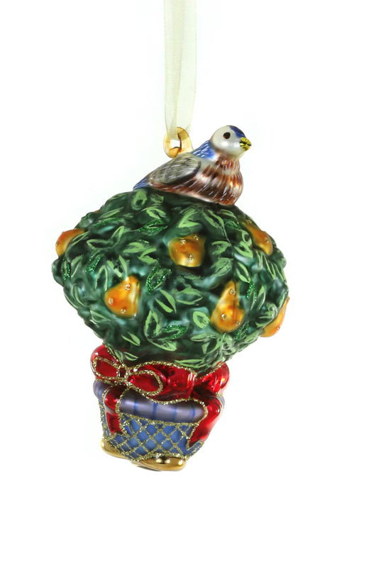 PARTRIDGE IN A PEAR TREE ORNAMENT