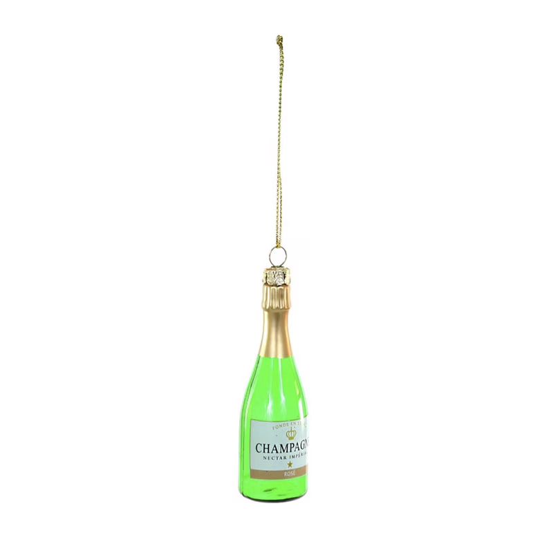 BUBBLY ORNAMENT - LIGHT GREEN + LIGHT LABEL
