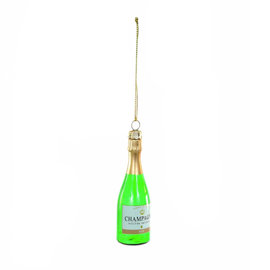 BUBBLY ORNAMENT - LIGHT GREEN + LIGHT LABEL