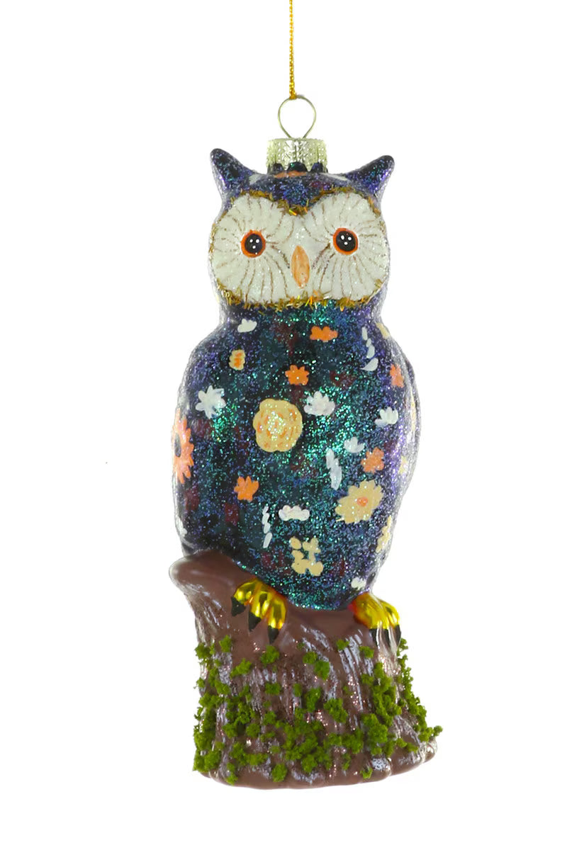 GRANDE FOREST OWL ORNAMENT