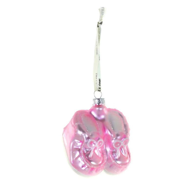 HELLO LITTLE ONE ORNAMENT - PINK
