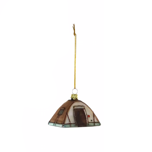 TINY CAMP ORNAMENT - TENT