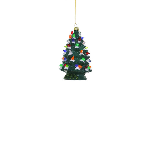 VINTAGE CHRISTMAS TREE ORNAMENT - GREEN
