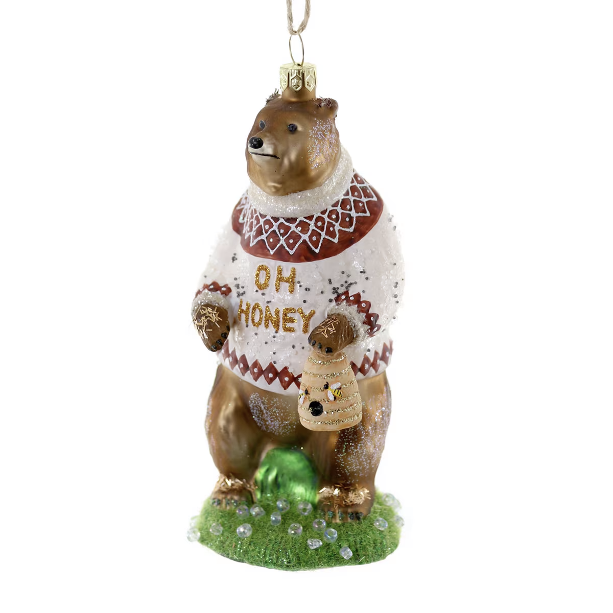 OH HONEY BEAR ORNAMENT