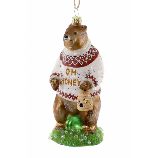 OH HONEY BEAR ORNAMENT