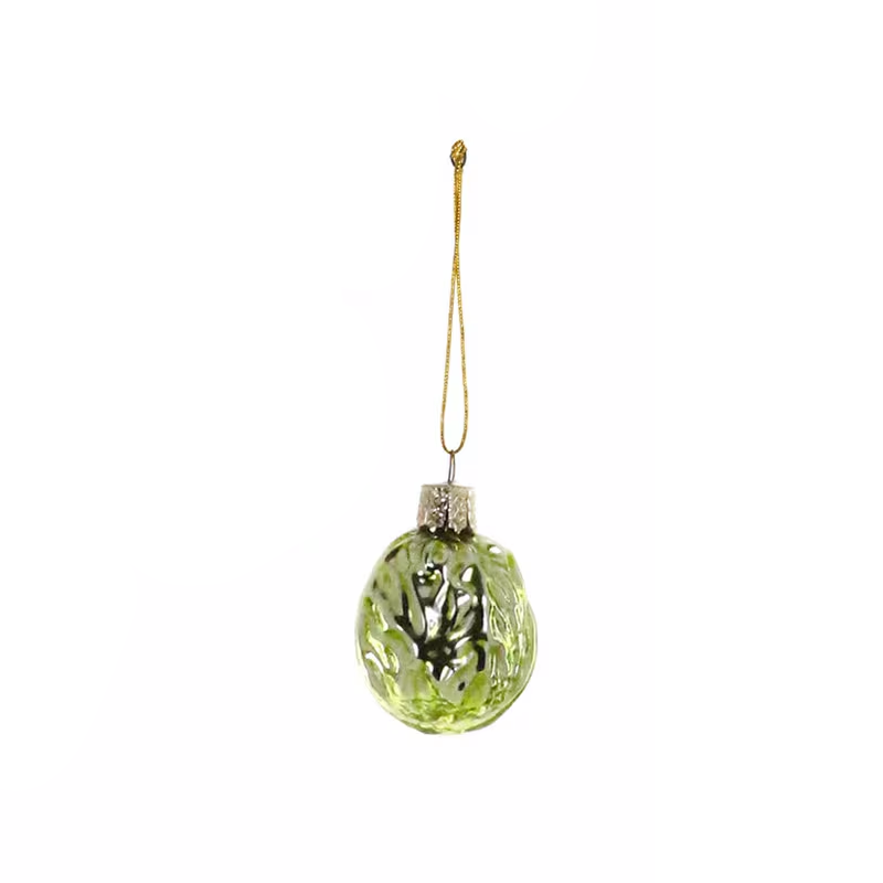 HEIRLOOM VEGETABLE ORNAMENT - BRUSSEL SPROUT