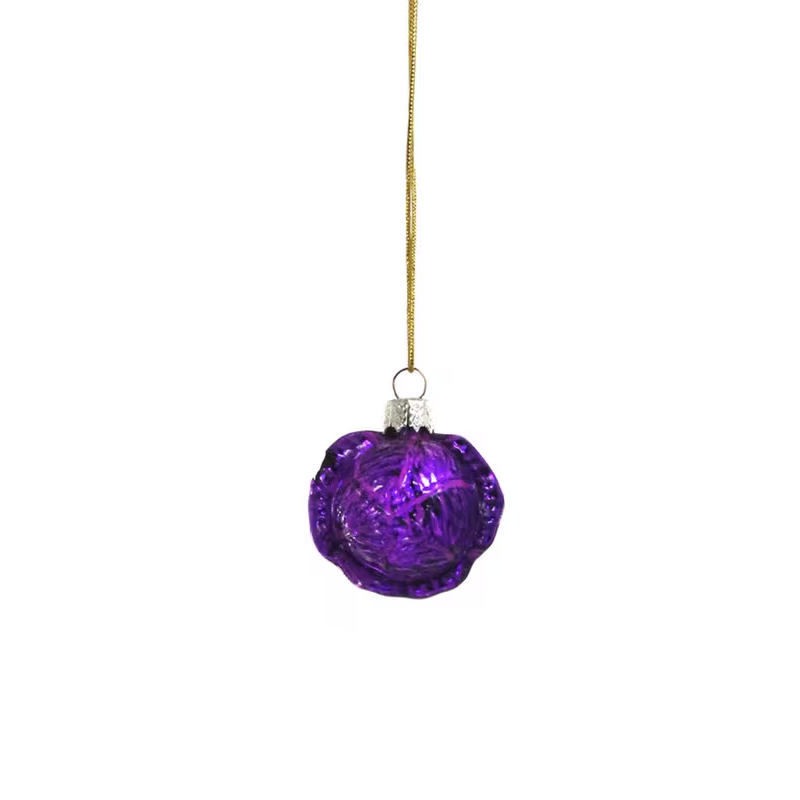 HEIRLOOM VEGETABLE ORNAMENT - CABBAGE
