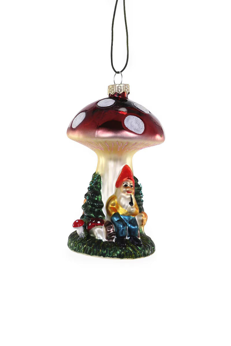 BLACK FOREST GNOME ORNAMENT
