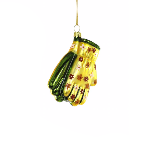 GARDENING GLOVES ORNAMENT - YELLOW