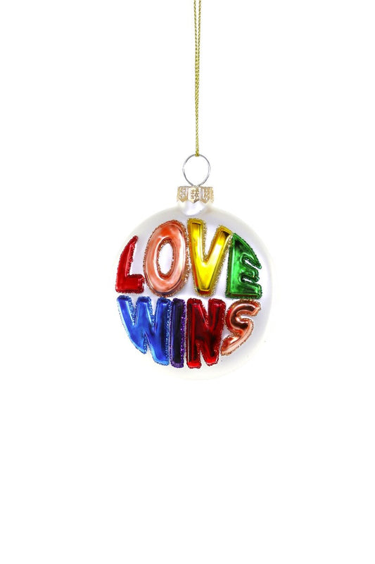 LOVE WINS ORNAMENT