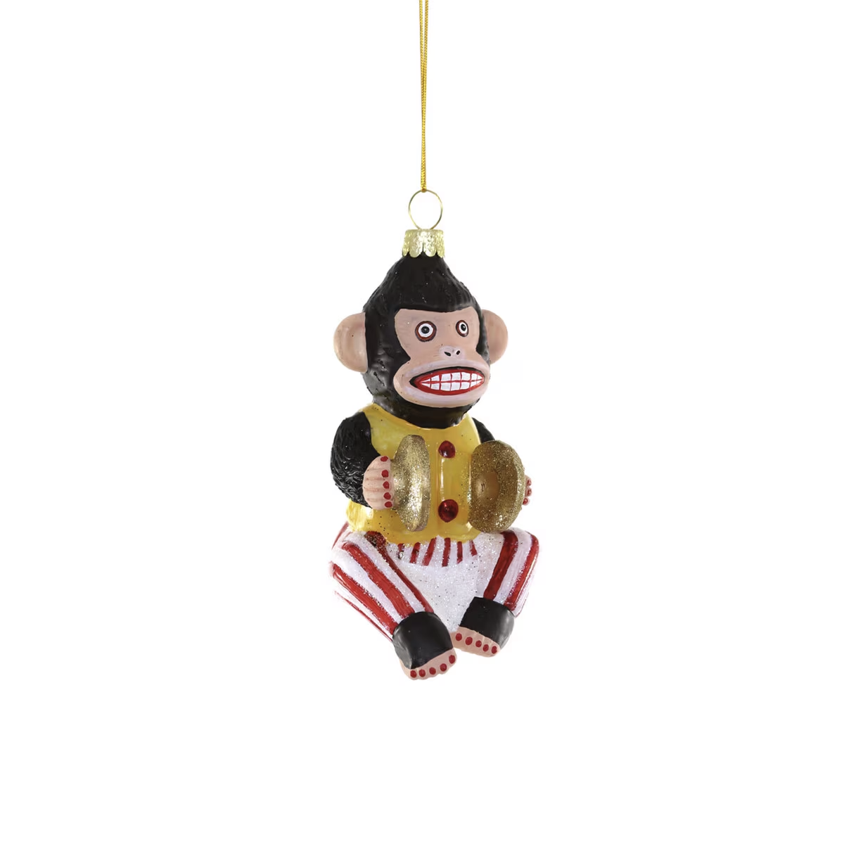 VINTAGE TOY MONKEY ORNAMENT