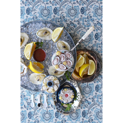 PLATED OYSTER ORNAMENT