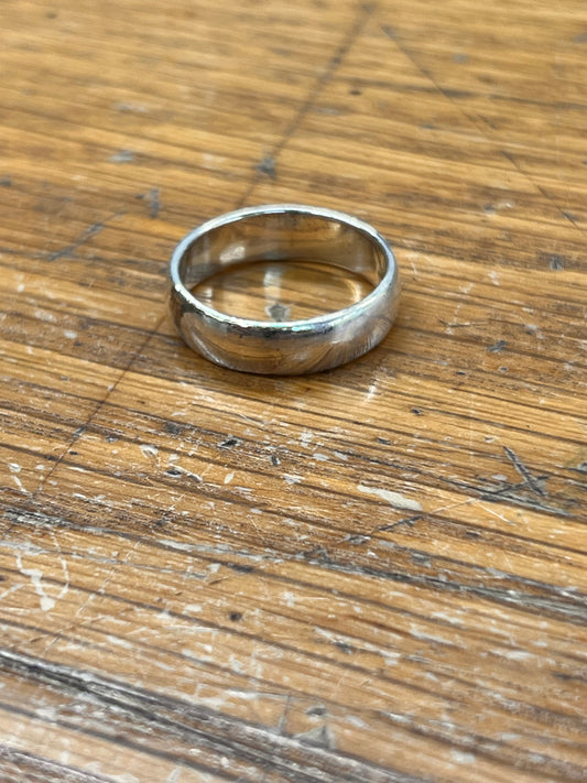 Estate Sterling Silver Band Ring - Sz. 9.75
