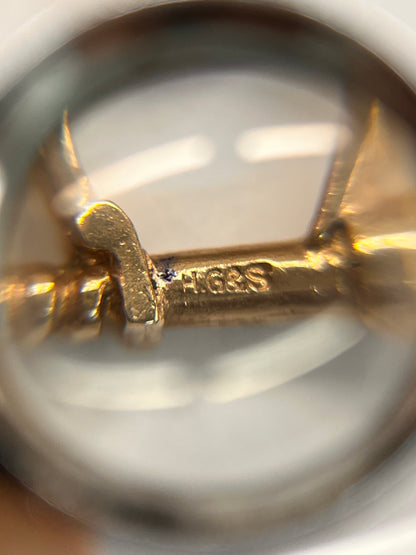 Vintage 9ct Yellow Gold Handcuffs Charm