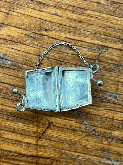 Vintage Sterling Silver Purse Charm