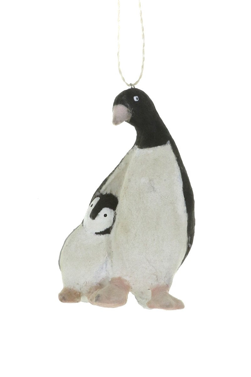 COTTON PENGUIN ORNAMENT