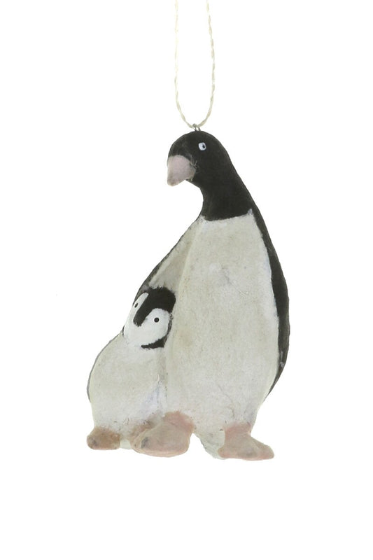 COTTON PENGUIN ORNAMENT