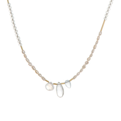 Makani Necklace - Green Amethyst