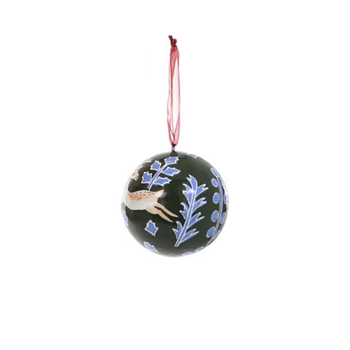 FABLE BAUBLE ORNAMENT - GREEN