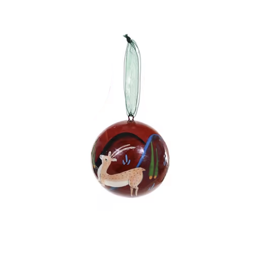 FABLE BAUBLE ORNAMENT - RED