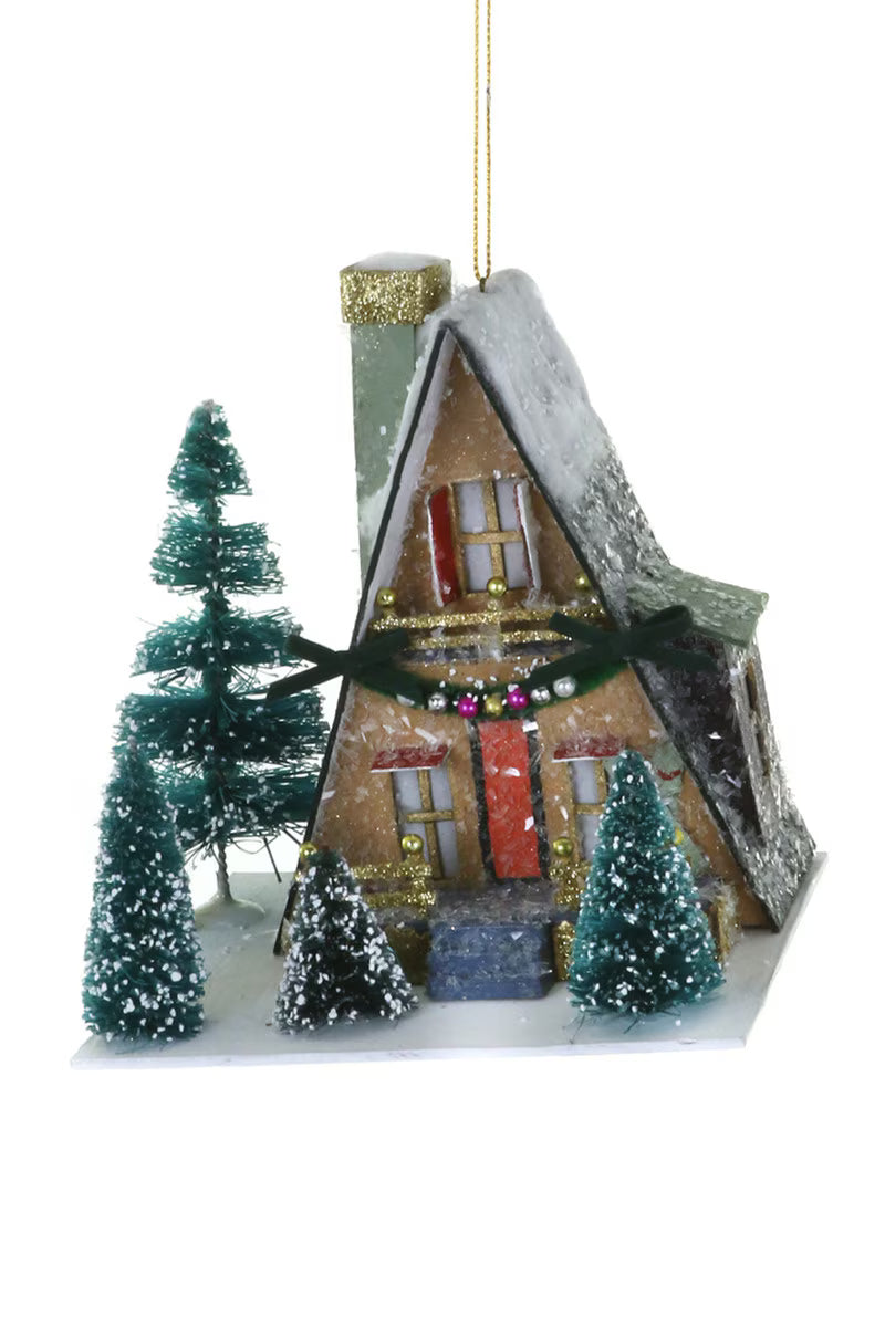 A FRAME CABIN ORNAMENT