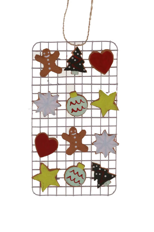 DECORATED CHRISTMAS COOKIES ORNAMENT