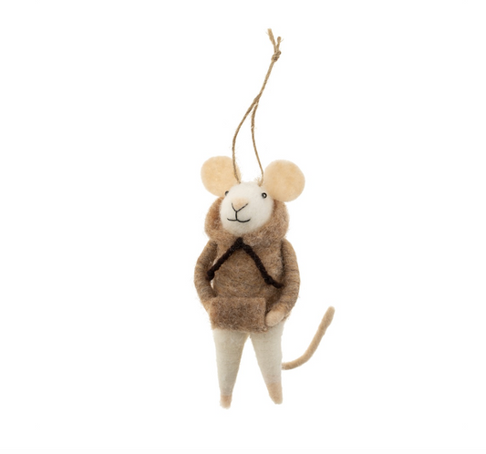 Hoodie Harrison Mouse Ornament