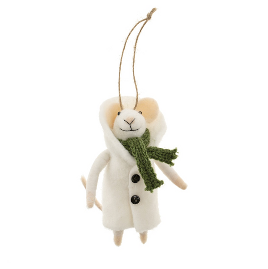 Overcoat Odette Mouse Ornament