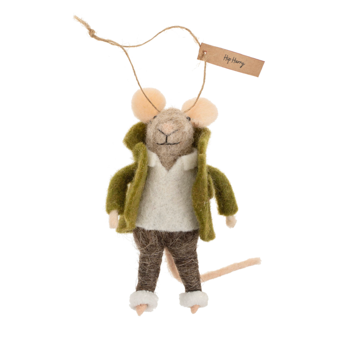 Hip Harry Mouse Ornament