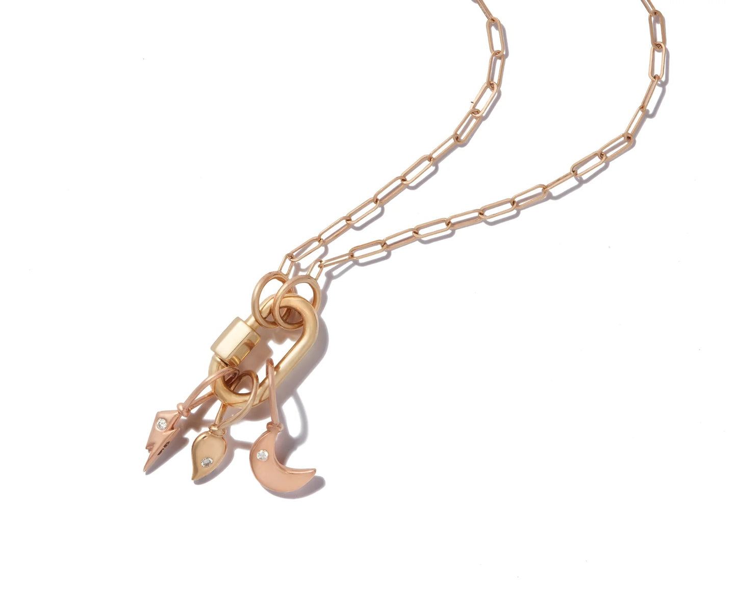 Yellow Gold Square Link Chain - 16''