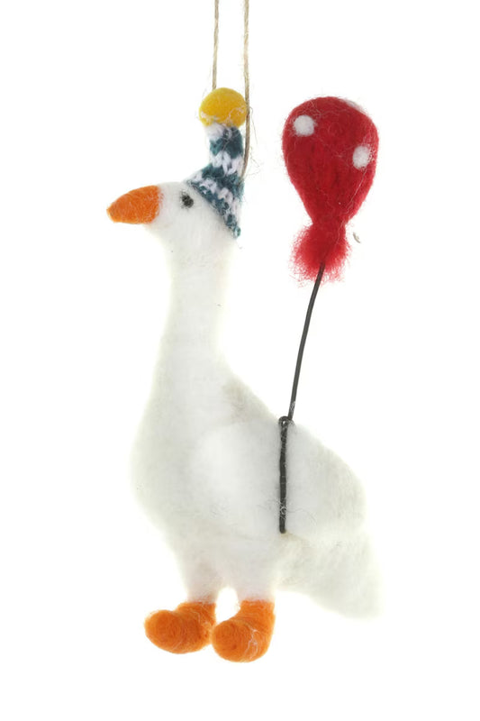 SILLY GOOSE ORNAMENT