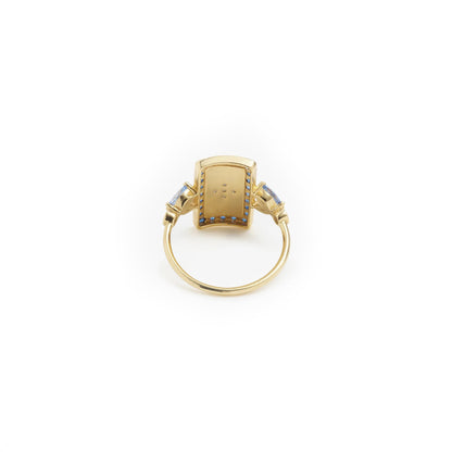 Ava Cigar Ring - Grey