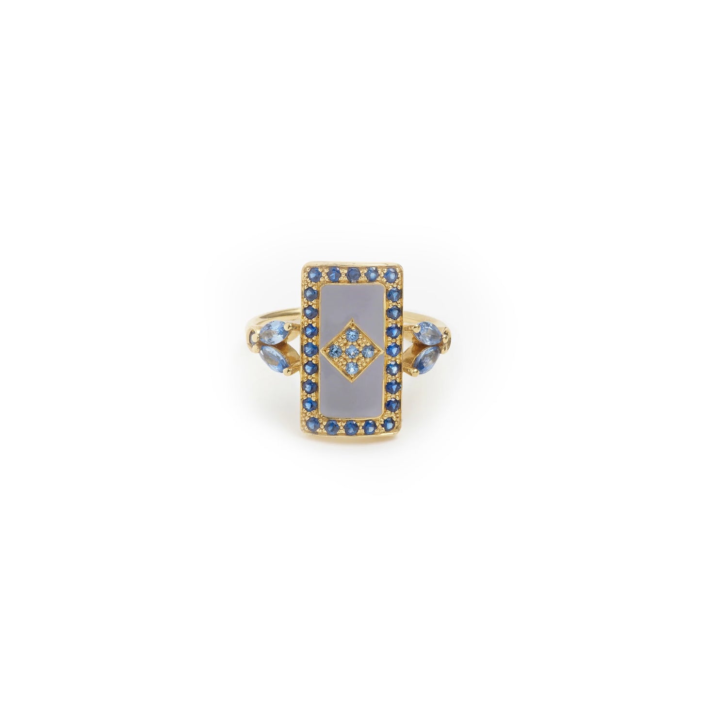Ava Cigar Ring - Grey
