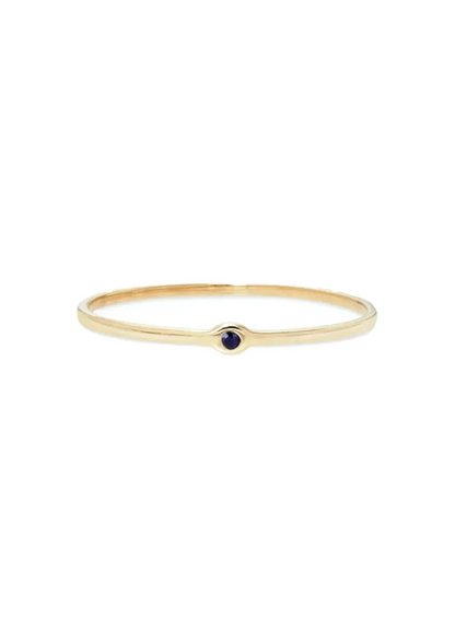 Memory Ring - Blue Sapphire
