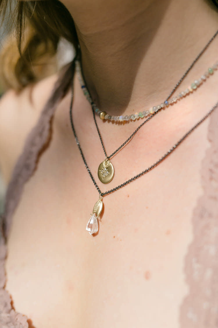 Medium Shield Necklace