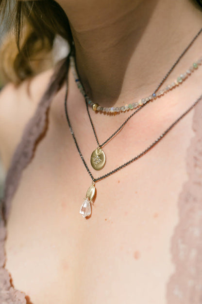 Medium Shield Necklace