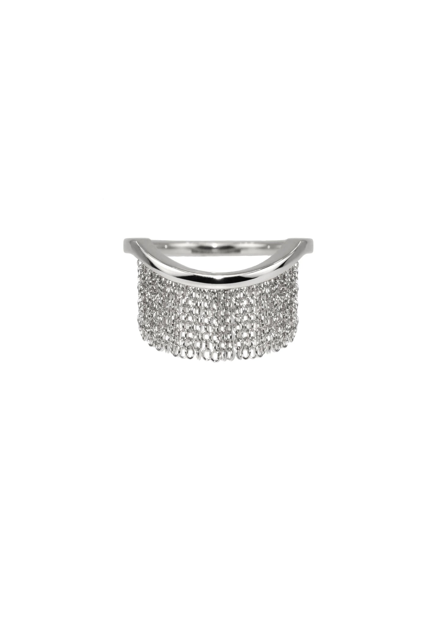 Fringe Silver Ring