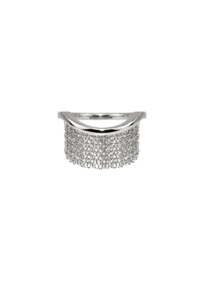 Fringe Silver Ring