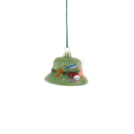 FLY FISHERMAN'S HAT ORNAMENT